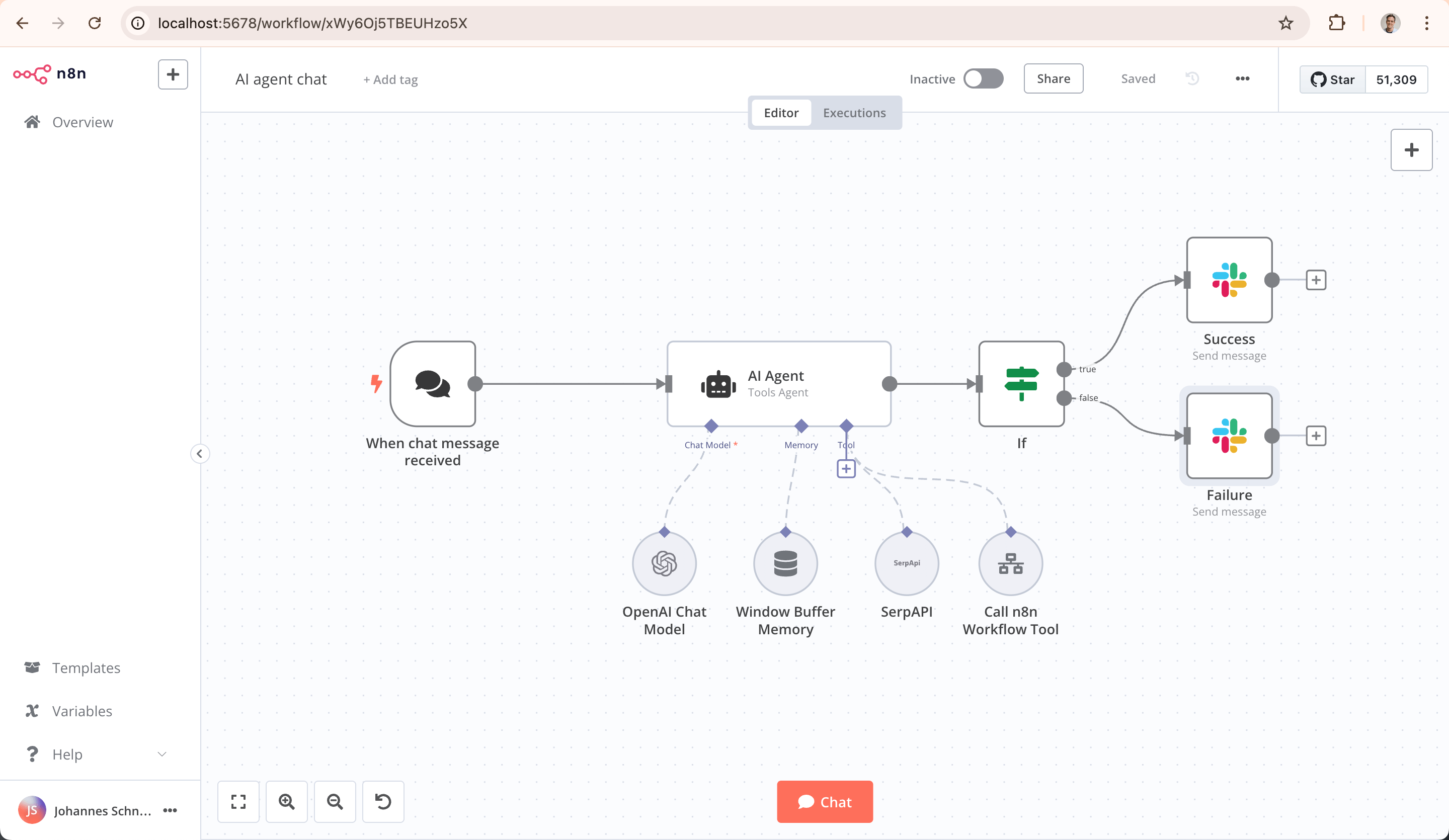 AI Agent Interface